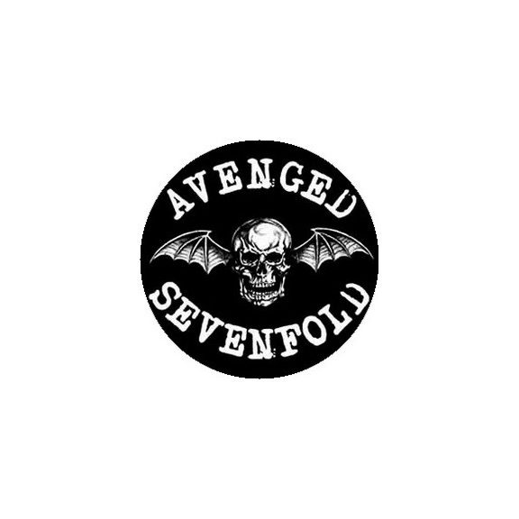 AVENGED SEVENFOLD: Logo (jelvény, 2,5 cm) AVENGED SEVENFOLD: Logo (jelvény, 2,5 cm)