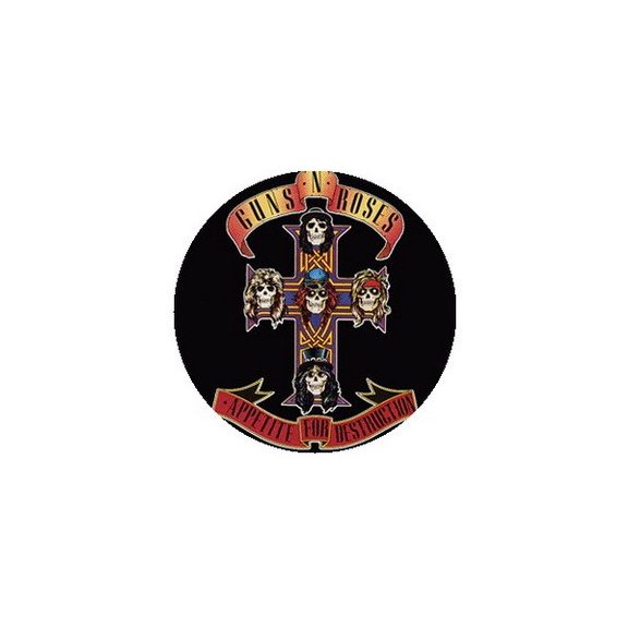 GUNS N' ROSES: Appetite For Destruction (jelvény, 2,5 cm) GUNS N' ROSES: Appetite For Destruction (jelvény, 2,5 cm)