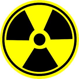 RADIOACTIV (jelvény, 2,5 cm)