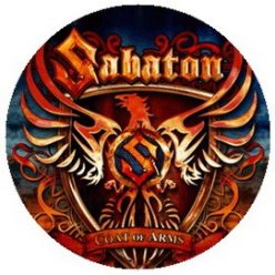 SABATON: Coat Of Arms (jelvény, 2,5 cm)