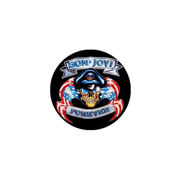 BON JOVI: Forever (jelvény, 2,5 cm) BON JOVI: Forever (jelvény, 2,5 cm)