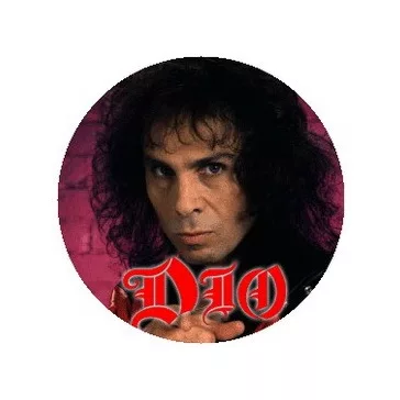 DIO: Face (jelvény, 2,5 cm)