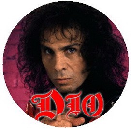 DIO: Face (jelvény, 2,5 cm)