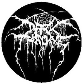 DARKTHRONE: Logo (jelvény, 2,5 cm)