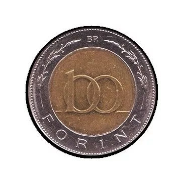 100 Ft (jelvény, 2,5 cm)