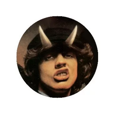 AC/DC: Angus (jelvény, 2,5 cm)