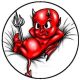 DEVIL BABY (jelvény, 2,5 cm)