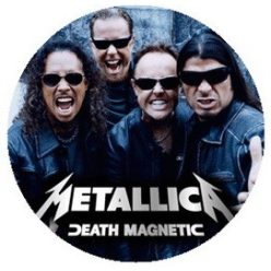METALLICA: Band Magnetic (jelvény, 2,5 cm)