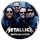 METALLICA: Band Magnetic (jelvény, 2,5 cm)