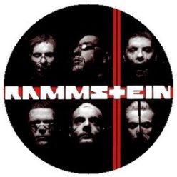 RAMMSTEIN: Du hast (jelvény, 2,5 cm)