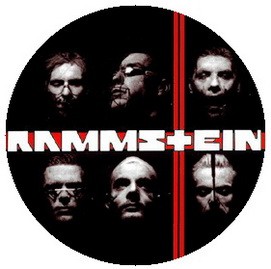 RAMMSTEIN: Du hast (jelvény, 2,5 cm)