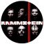 RAMMSTEIN: Du hast (jelvény, 2,5 cm)