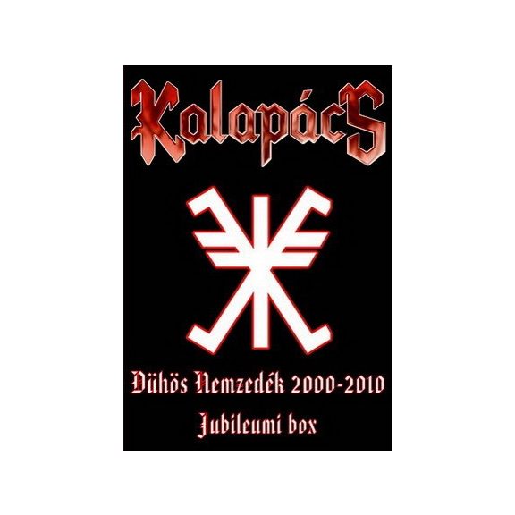 KALAPÁCS: Dühös nemzedék (DVD+3CD, limitált) KALAPÁCS: Dühös nemzedék (DVD+3CD, limitált)