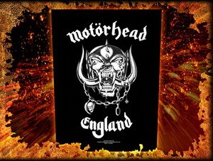 MOTORHEAD: England (hátfelvarró / backpatch)