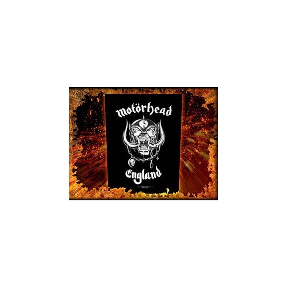 MOTORHEAD: England (hátfelvarró / backpatch) MOTORHEAD: England (hátfelvarró / backpatch)
