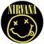 NIRVANA: Smiley (jelvény, 2,5 cm)