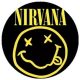 NIRVANA: Smiley (jelvény, 2,5 cm)