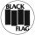 BLACK FLAG: Logo (jelvény, 2,5 cm)
