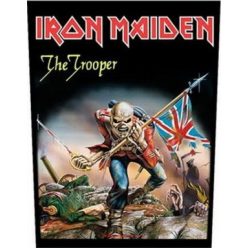 IRON MAIDEN: Trooper  (hátfelvarró / backpatch)
