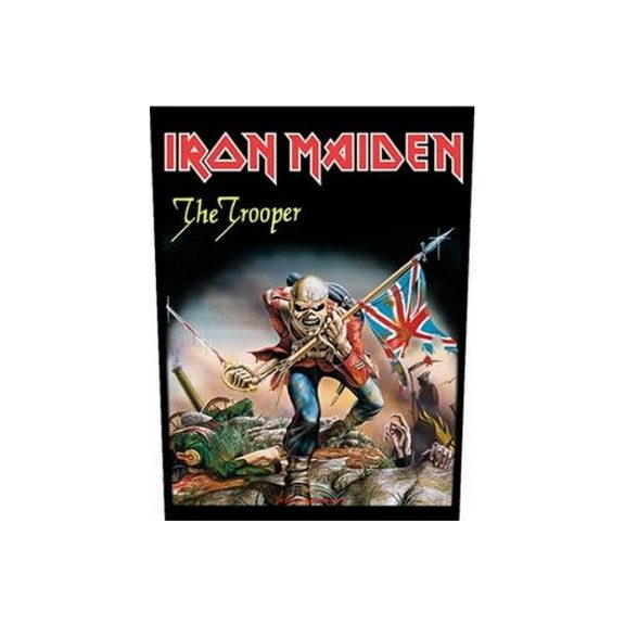 IRON MAIDEN: Trooper (hátfelvarró / backpatch) IRON MAIDEN: Trooper (hátfelvarró / backpatch)