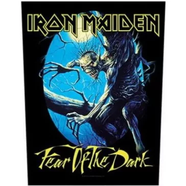 IRON MAIDEN: Fear Of The Dark (hátfelvarró / backpatch)