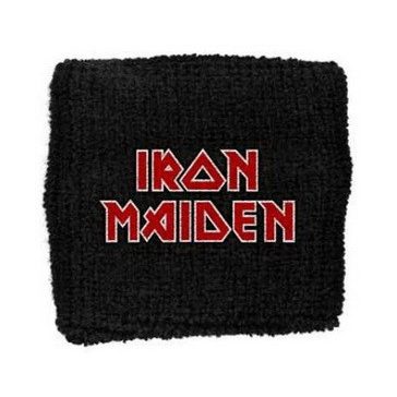 IRON MAIDEN: Logo (frottír csuklószorító)