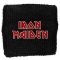 IRON MAIDEN: Logo (frottír csuklószorító)