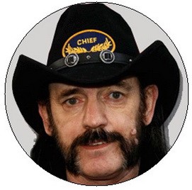 LEMMY: Portrait (jelvény, 2,5 cm)