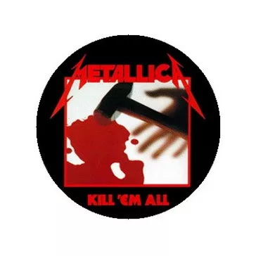 METALLICA: Kill 'em All (jelvény, 2,5 cm)