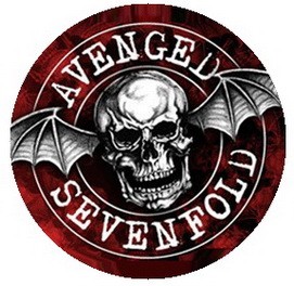AVENGED SEVENFOLD: Circle (jelvény, 2,5 cm)