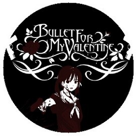 BULLET FOR MY VALENTINE: Girl (jelvény, 2,5 cm)