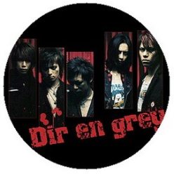 DIR EN GREY: Band (jelvény, 2,5 cm)