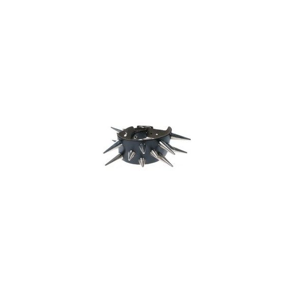 2 soros, bőr csuklószorító (1,5cm és 3cm-es kúpszegecs) 2 soros, bőr csuklószorító (1,5cm és 3cm-es kúpszegecs)