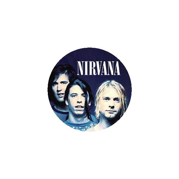 NIRVANA: Band (jelvény, 2,5 cm) NIRVANA: Band (jelvény, 2,5 cm)