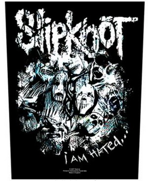 SLIPKNOT: I Am Hated (hátfelvarró / backpatch)