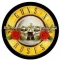 GUNS N' ROSES: Bullet Logo (round) (hátfelvarró / backpatch)