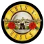 GUNS N' ROSES: Bullet Logo (round) (hátfelvarró / backpatch)
