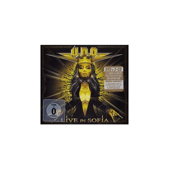UDO: Live In Sofia (DVD+2CD, kódmentes) UDO: Live In Sofia (DVD+2CD, kódmentes)