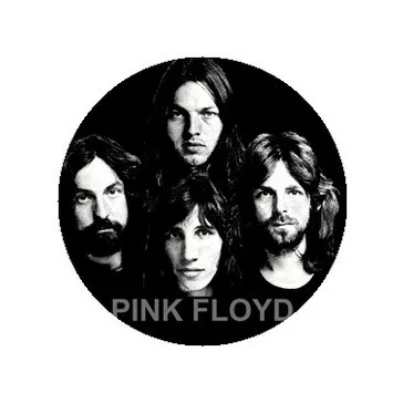 PINK FLOYD: Band (jelvény, 2,5 cm)