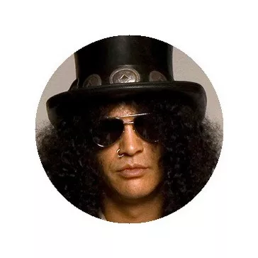 SLASH: Portrait (jelvény, 2,5 cm)