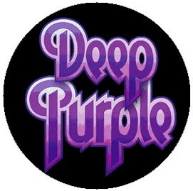 DEEP PURPLE: Logo (jelvény, 2,5 cm)