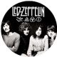 LED ZEPPELIN: Band (jelvény, 2,5 cm)