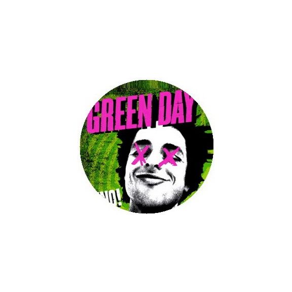 GREEN DAY: Uno! (jelvény, 2,5 cm) GREEN DAY: Uno! (jelvény, 2,5 cm)