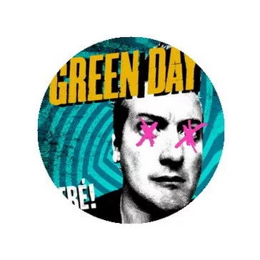 GREEN DAY: Tre! (jelvény, 2,5 cm)