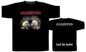 EXPLOITED: Fuck The System (póló)