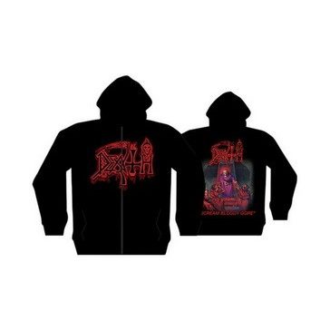 DEATH: Scream Bloody Gore (kapucnis pulóver, cipzáros)
