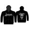 VENOM: Black Metal (kapucnis pulóver, cipzáros)