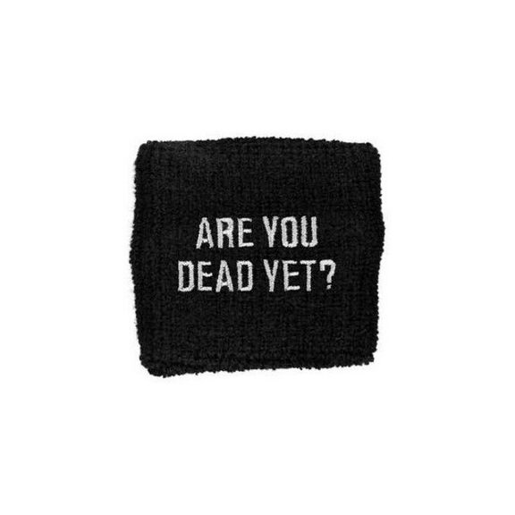 CHILDREN OF BODOM: Are You Dead Yet (frottír csuklószorító) CHILDREN OF BODOM: Are You Dead Yet (frottír csuklószorító)