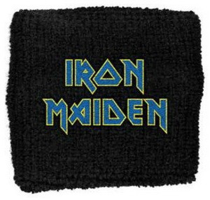 IRON MAIDEN: Flight logo  (frottír csuklószorító)