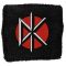 DEAD KENNEDYS: DK Logo  (frottír csuklószorító)